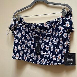 Lulus floral co-ord set
